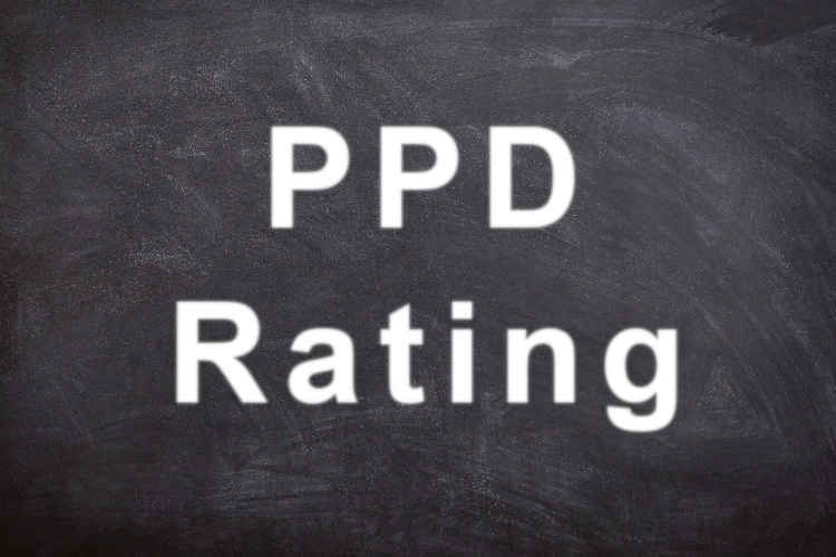 Ct Ppd Rating Chart